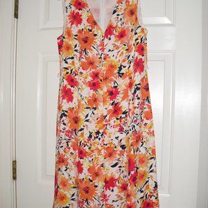 JONES NEW YORK Collection Floral Dress - Size 8